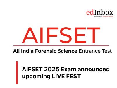 AIFSET 2025 Exam announced upcoming LIVE FEST