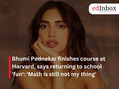 Bhumi Pednekar finishes course at Harvard, says returning to school 'fun': 'Math is still not my thing'