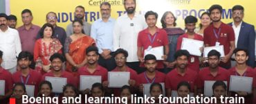 Boeing and learning links foundation train Andhra Pradesh students for aerospace careers