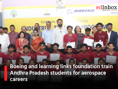 Boeing and learning links foundation train Andhra Pradesh students for aerospace careers