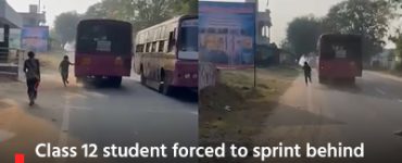 Class 12 student forced to sprint behind bus on Board exam day after it skips stop in Tirupattur village; TNSTC driver suspended