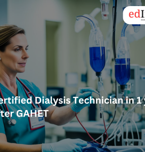 Certified Dialysis Technician in 1 year after GAHET