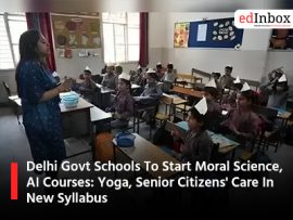 Delhi Govt Schools To Start Moral Science, AI Courses: Yoga, Senior Citizens' Care In New Syllabus