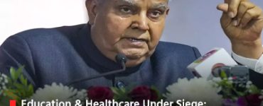 Education & Healthcare Under Siege: VP Dhankhar Warns Against Commodification, Calls for Revival of India's Intellectual Heritage