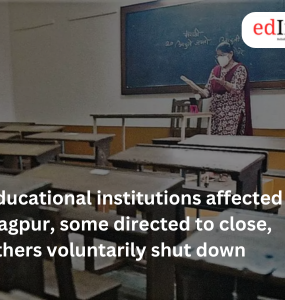 Educational institutions affected in Nagpur, some directed to close, others voluntarily shut down