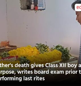 Father's death gives Class XII boy a purpose, writes board exam prior to performing last rites