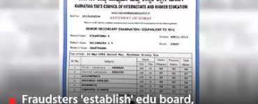 Fraudsters 'establish' edu board, distribute spurious markscards to 350 individuals