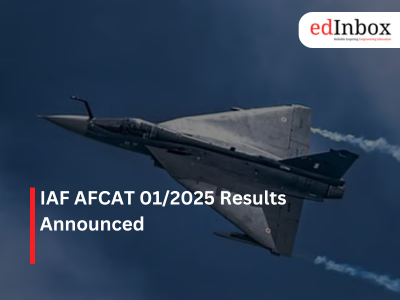 IAF AFCAT 01/2025 Results Announced