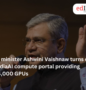 IT minister Ashwini Vaishnaw turns on IndiaAI compute portal providing 14,000 GPUs