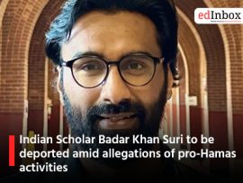 Indian Scholar Badar Khan Suri to be deported amid allegations of pro-Hamas activities