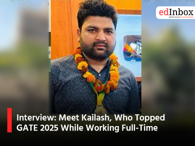 Interview: Meet Kailash, Who Topped GATE 2025 While Working Full-Time