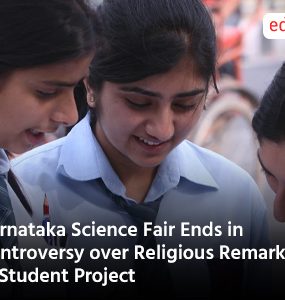 Karnataka Science Fair Ends in Controversy over Religious Remarks in Student Project