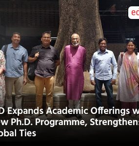 NID Expands Academic Offerings with New Ph.D. Programme, Strengthens Global Ties