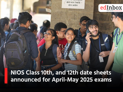 NIOS Class 10th, and 12th date sheets announced for April-May 2025 exams