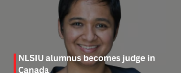 NLSIU alumnus becomes judge in Canada