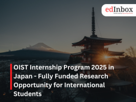 OIST Internship Program 2025 in Japan - Fully Funded Research Opportunity for International Students