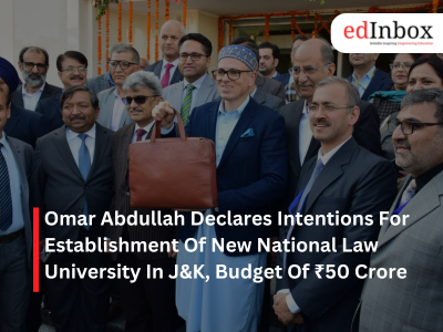 Omar Abdullah Declares Intentions For Establishment Of New National Law University In J&K, Budget Of ₹50 Crore