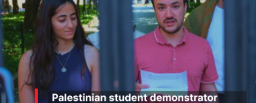 Palestinian student demonstrator arrested by US immigration officials at Columbia University