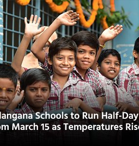 Telangana Schools to Run Half-Day from March 15 as Temperatures Rise