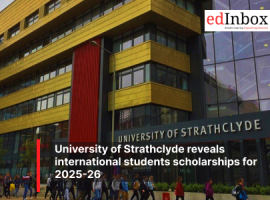University of Strathclyde reveals international students scholarships for 2025-26