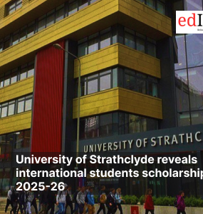 University of Strathclyde reveals international students scholarships for 2025-26