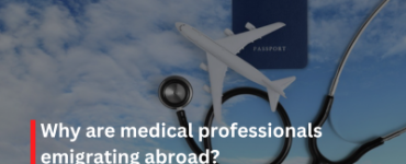 Why are medical professionals emigrating abroad?