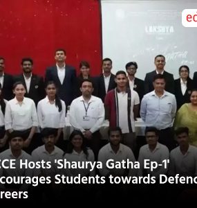YCCE Hosts 'Shaurya Gatha Ep-1' encourages Students towards Defence Careers