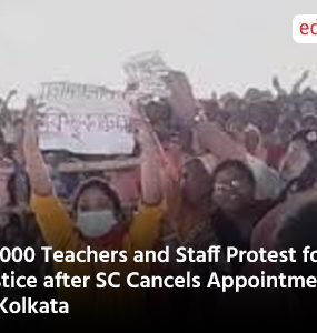 25,000 Teachers and Staff Protest for Justice after SC Cancels Appointments in Kolkata