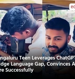 Bengaluru Teen Leverages ChatGPT to Bridge Language Gap, Convinces Auto Fare Successfully