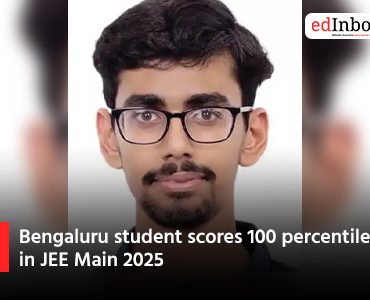 Bengaluru student scores 100 percentile in JEE Main 2025
