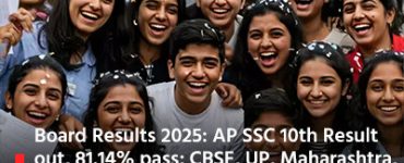 Board Results 2025: AP SSC 10th Result out, 81.14% pass; CBSE, UP, Maharashtra, Punjab, Haryana, and Other State Board Exam Results