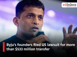 Byju's founders filed US lawsuit for more than $533 million transfer