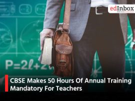 CBSE Makes 50 Hours Of Annual Training Mandatory For Teachers