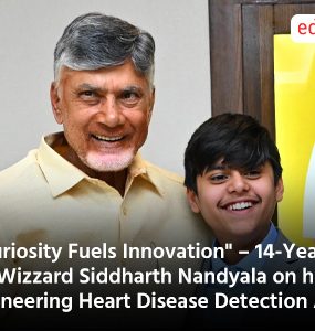 Curiosity Fuels Innovation" – 14-Year-Old AI Wizzard Siddharth Nandyala on his pioneering Heart Disease Detection App
