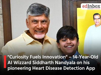 Curiosity Fuels Innovation" – 14-Year-Old AI Wizzard Siddharth Nandyala on his pioneering Heart Disease Detection App