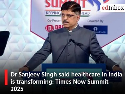 Dr Sanjeev Singh said healthcare in India is transforming: Times Now Summit 2025 Highlight