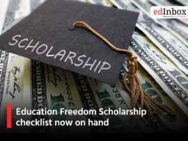Education Freedom Scholarship checklist now on hand