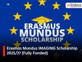 Erasmus Mundus IMAGING Scholarship 2025/27 (Fully Funded)