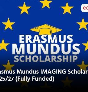 Erasmus Mundus IMAGING Scholarship 2025/27 (Fully Funded)