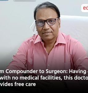 From Compounder to Surgeon: Having grown up with no medical facilities, this doctor now provides free care