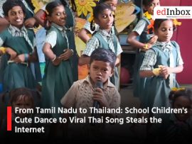 From Tamil Nadu to Thailand: School Children's Cute Dance to Viral Thai Song Steals the Internet
