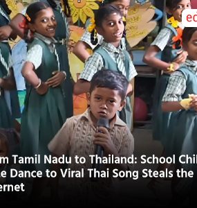 From Tamil Nadu to Thailand: School Children's Cute Dance to Viral Thai Song Steals the Internet