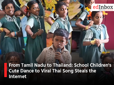 From Tamil Nadu to Thailand: School Children's Cute Dance to Viral Thai Song Steals the Internet