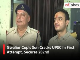 Gwalior Cop's Son Cracks UPSC In First Attempt, Secures 202nd