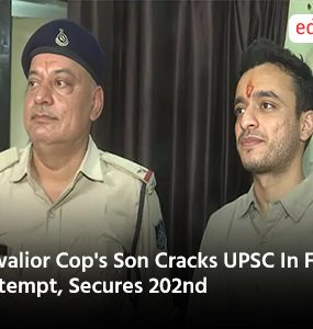 Gwalior Cop's Son Cracks UPSC In First Attempt, Secures 202nd