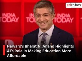 Harvard's Bharat N. Anand Highlights AI’s Role in Making Education More Affordable