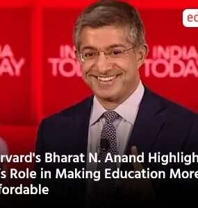 Harvard's Bharat N. Anand Highlights AI’s Role in Making Education More Affordable