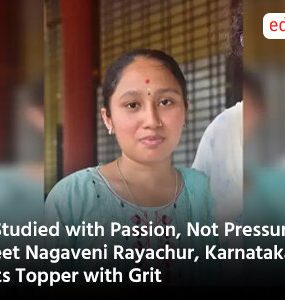 "I Studied with Passion, Not Pressure": Meet Nagaveni Rayachur, Karnataka's Arts Topper with Grit