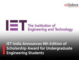 IET India Announces 9th Edition of Scholarship Award for Undergraduate Engineering Students