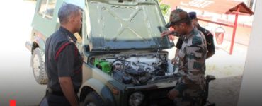 Indian Army's Ranbankura Gunners Motivate Children in Bikaner